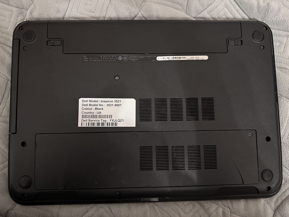Laptop Dell Inspiron 3521 i3/500GB HDD/4 GB RAM/Windows 10 PRO