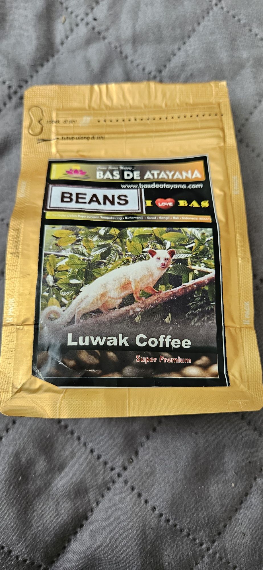 Kawa Luwak Coffee oryginalna z Bali