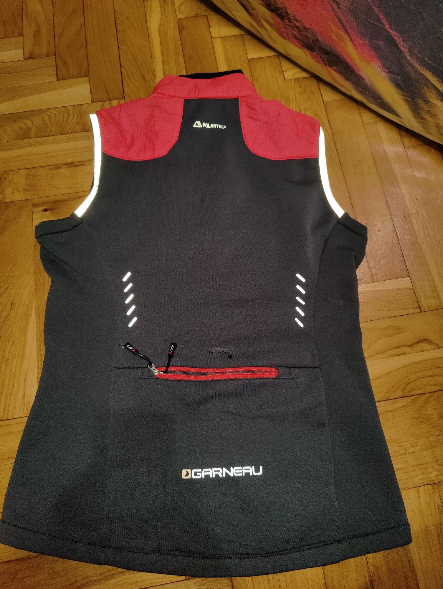 Garneau Polartec Vest kamizelka kolarska M damska primaloft Nordic ski