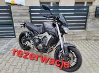Yamaha MT-09 ABS '14r , bezwypadkowy UNIKAT, PEŁNA HISTORIA