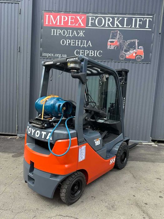 Навантажувач газовий TOYOTA 02-8FGF18, 2021 рік, погрузчик Тойота