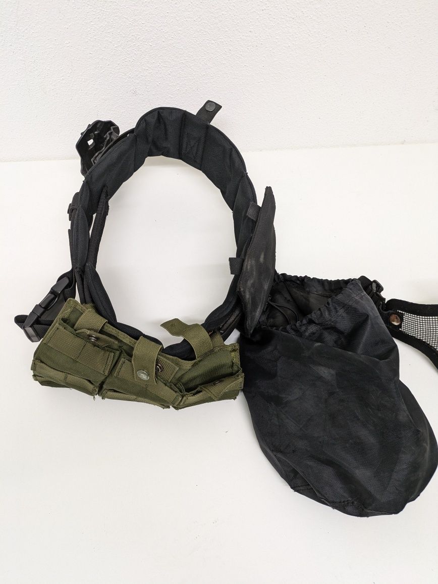 Cinto com suporte de Mags+ bag e luvas