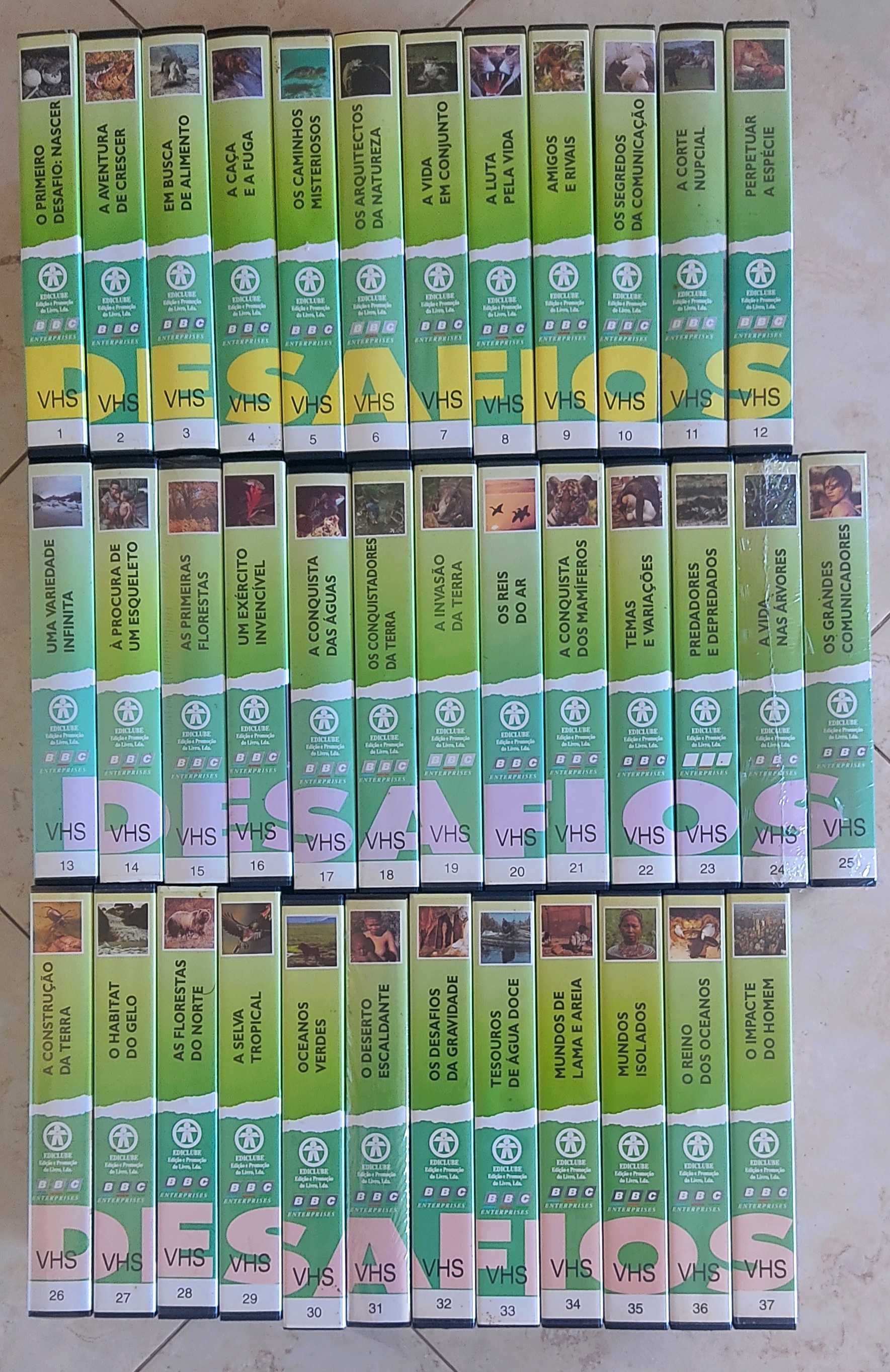 Colecção BBC VHS Desafios da Vida