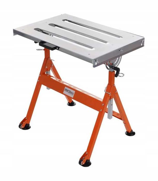 Stół spawalniczy przenośny stalowy  OCYNK Z REGULACJĄ WYSOKOŚCI KD1179