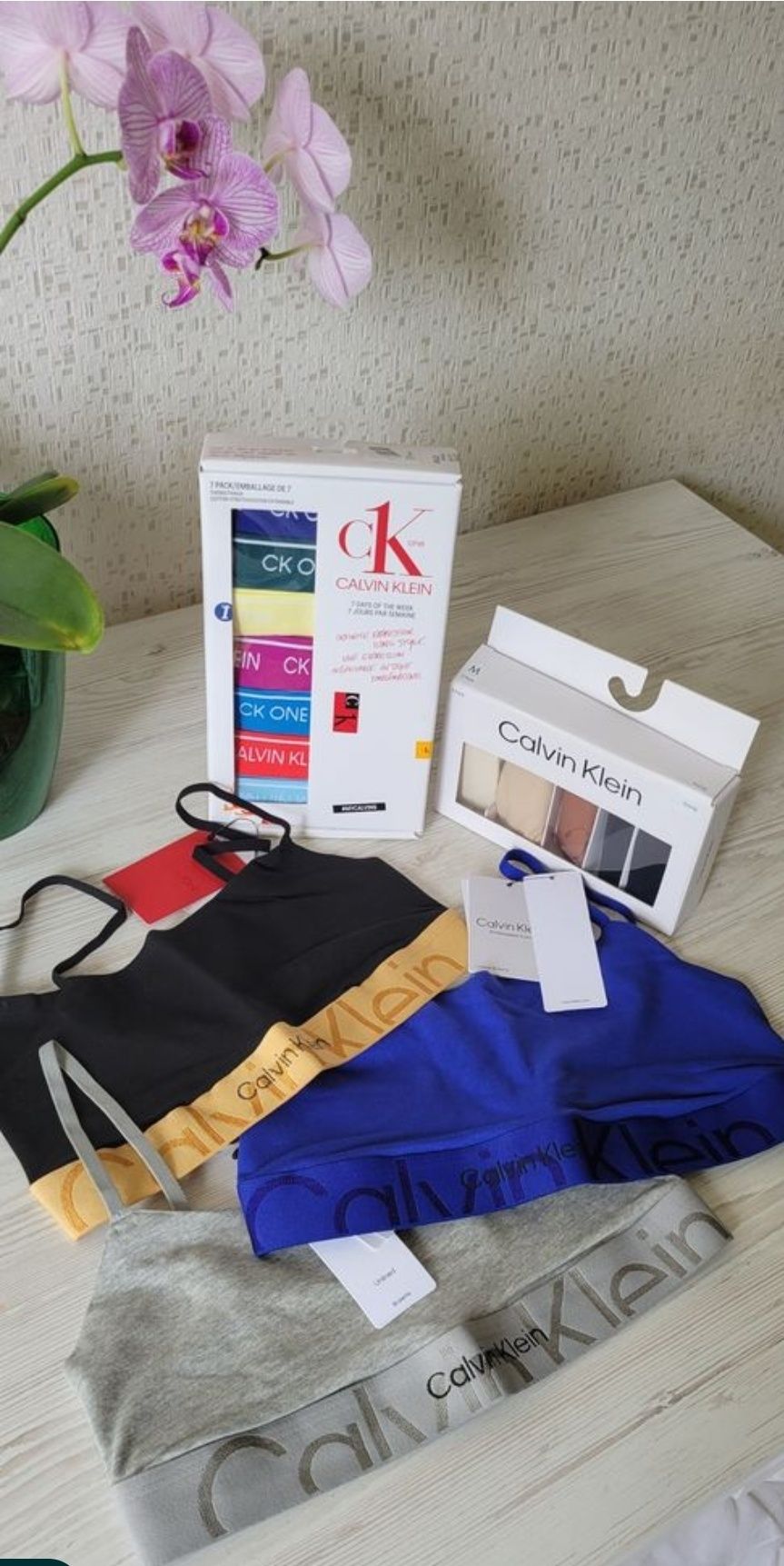 Труси стрінги бралет топ Calvin Klein оригінал