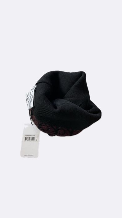 Зимняя шапка calvin klein (ck 2in1 reverse logo beanie hat) с америки