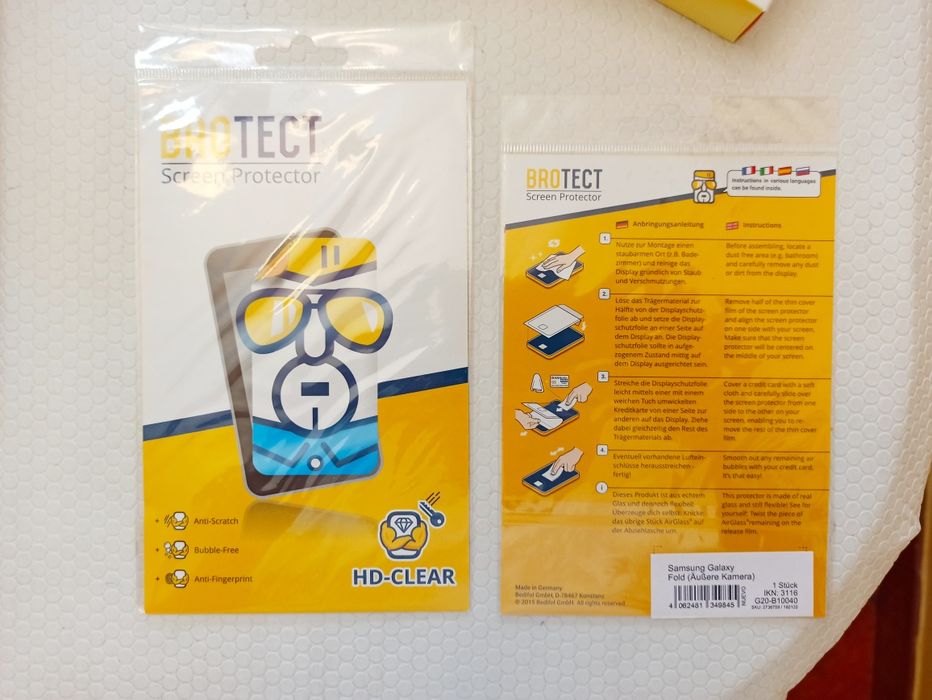 Vidro Temperado Samsung Galaxy Fold / S21 Ultra 5G capa..