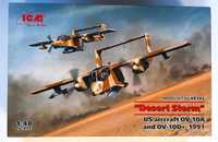 Model plastikowy OV-10A and OV-10D+ Desert Storm 2 modele 1/48 - ICM