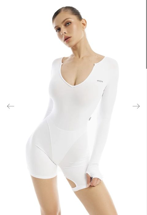 Комбинезон Skinz белый