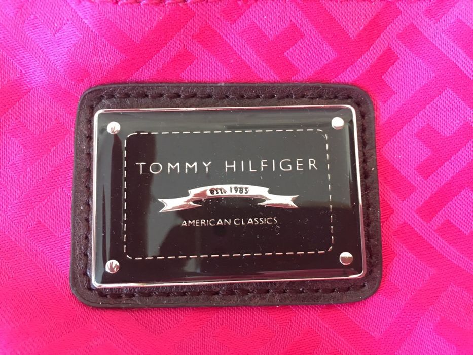 Śliczna torebka Tommy Hilfiger różowa oryginał z USA