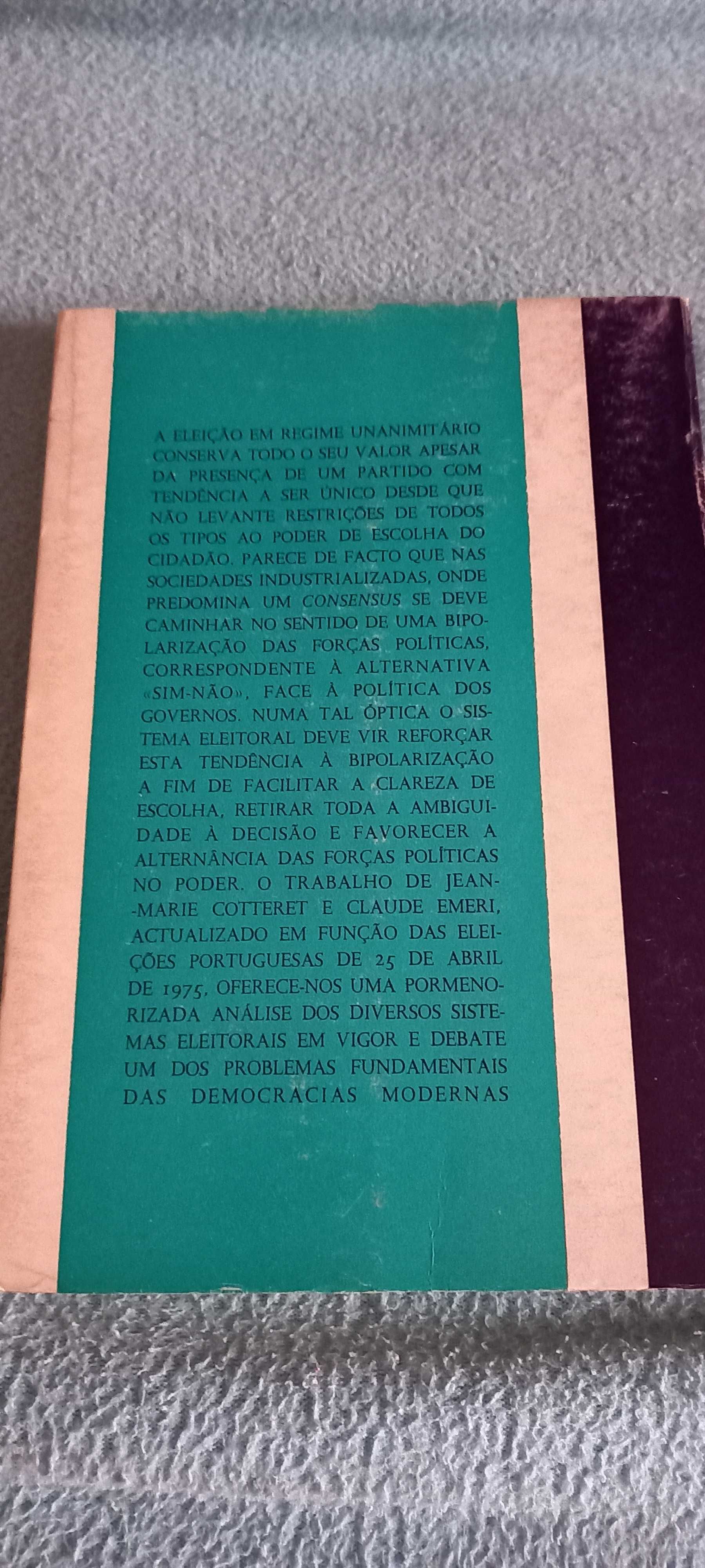 Os sistemas Eleitorais