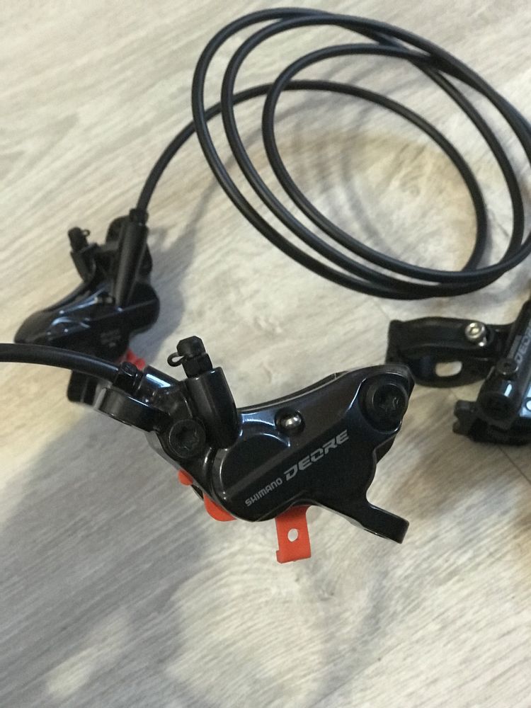 Гальма тормоза Shimano XT M8100, SLX M7100, Deore M6120, М6100, MT200