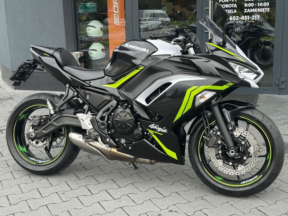 Kawasaki Ninja 650 ABS 05/2021 Fabryczny STAN , 19 799km Pełna MOC Dostawa PL RATY