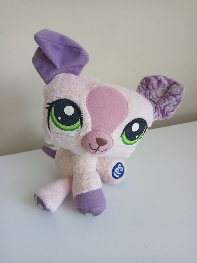 Pluszak LPS littlest pet shop maskotka różowy oryginalny