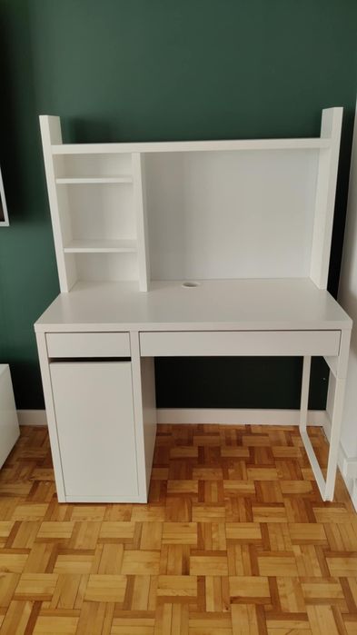 Sprzedam Białe biurko Ikea Micke z Nadstawką!!!