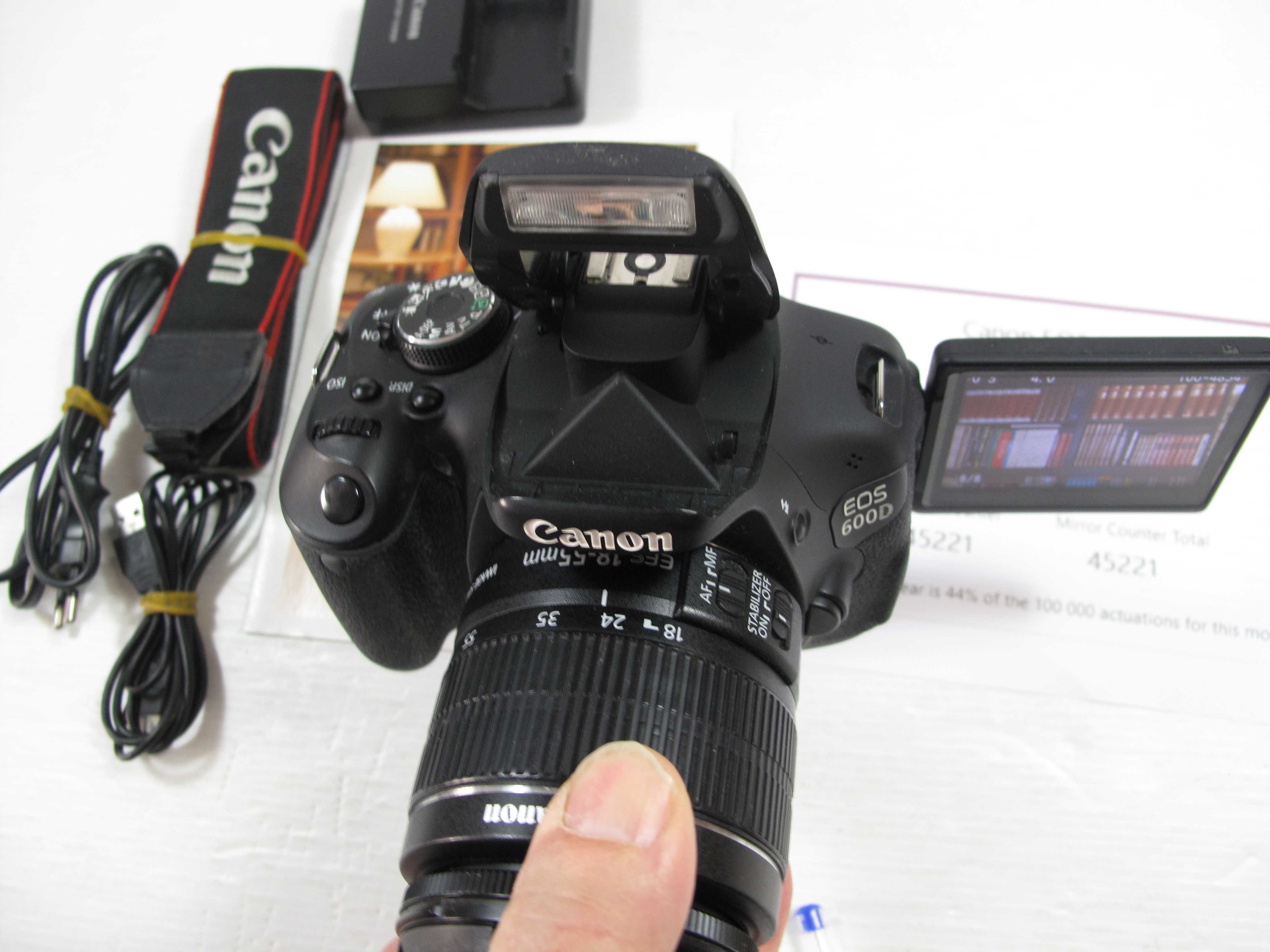 Canon 600D com ou sem lente só 31 mil disparos Excelente