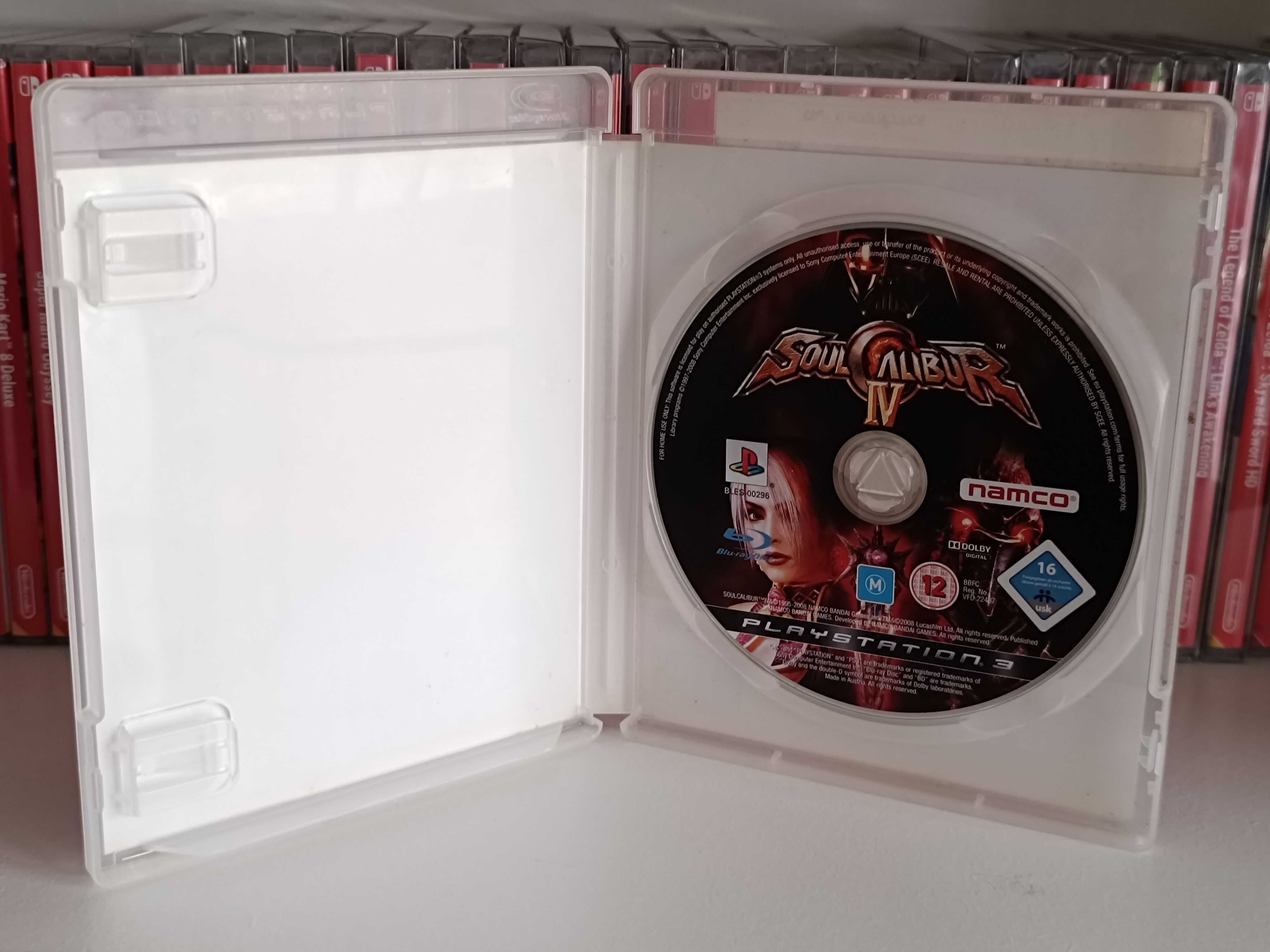 PS3 Jogos Soul Calibur IV e Virtua Fighter 5