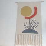 Makrama gobelin dekoracja na ścianę 50x70