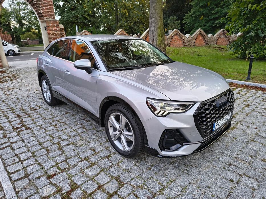 Audi Q3 Sportback Kamera radar coupe 53tys. Km Faktura VAT !!!