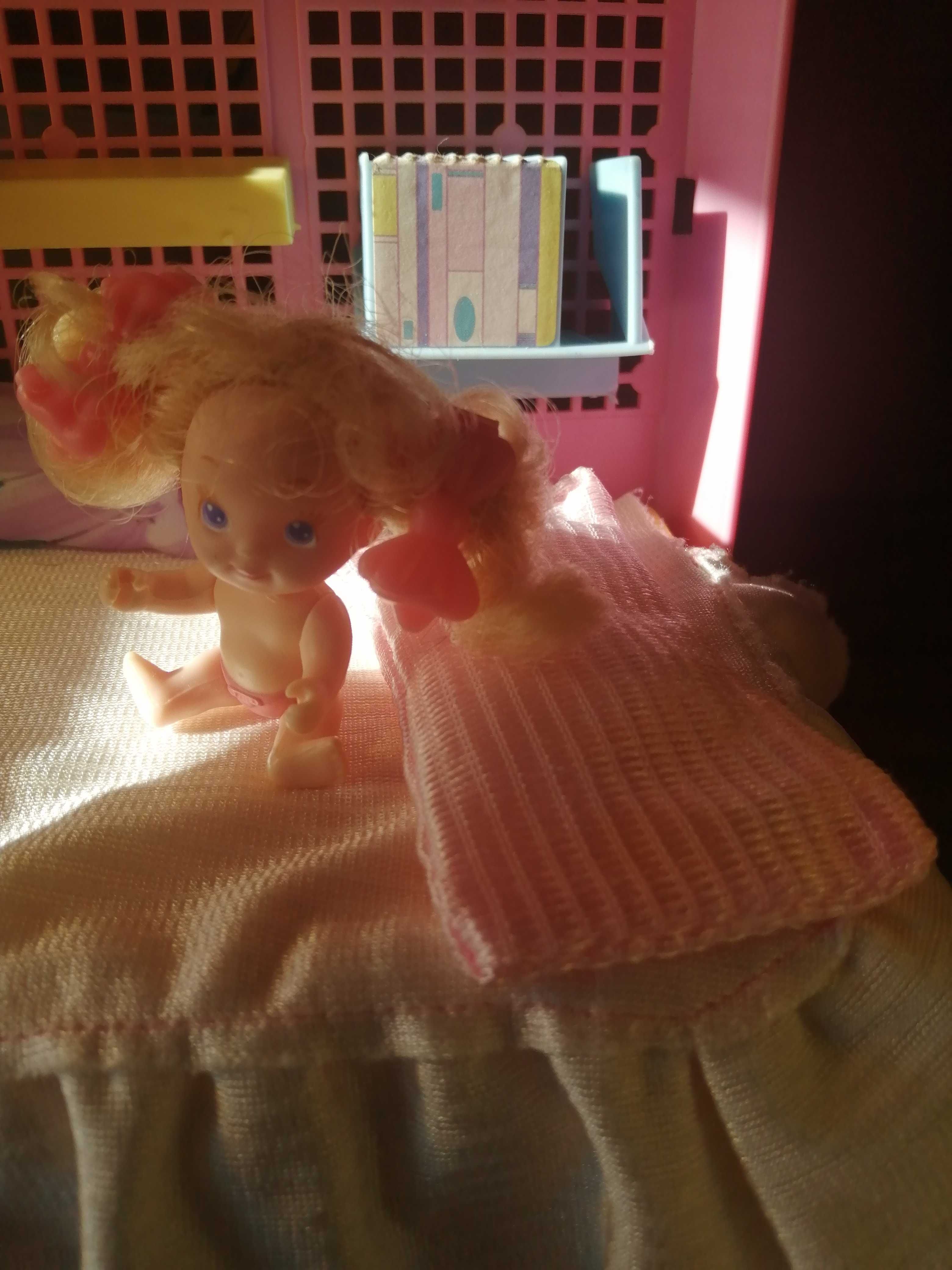 Quarto de dormir e sala de estudo Skipper e Barbie