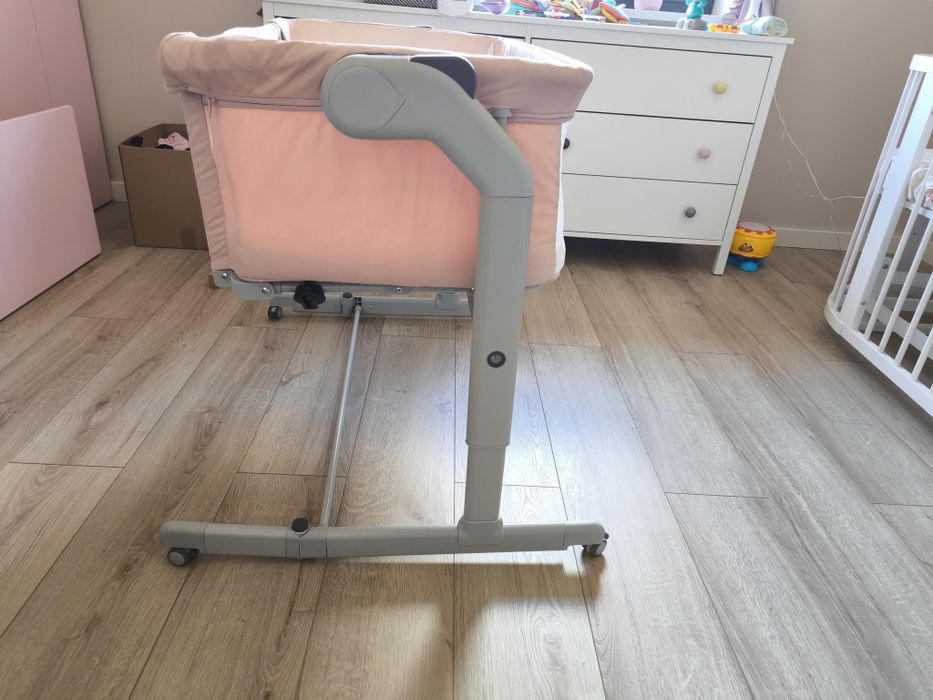 Chicco next2me magic evo pink łóżeczko dostawne, dostawka