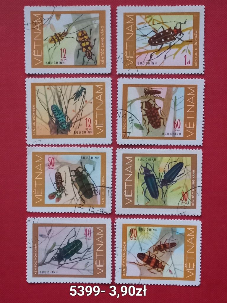 Znaczki pocztowe- fauna/Wietnam 2