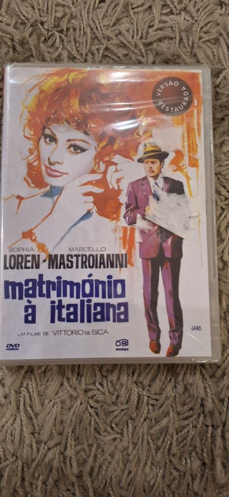 Matrimonio à  italiana com Sophia Loren e Marcello Mastroianni