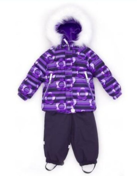 Зимний комбинезон костюм для девочки Lenne 86-92