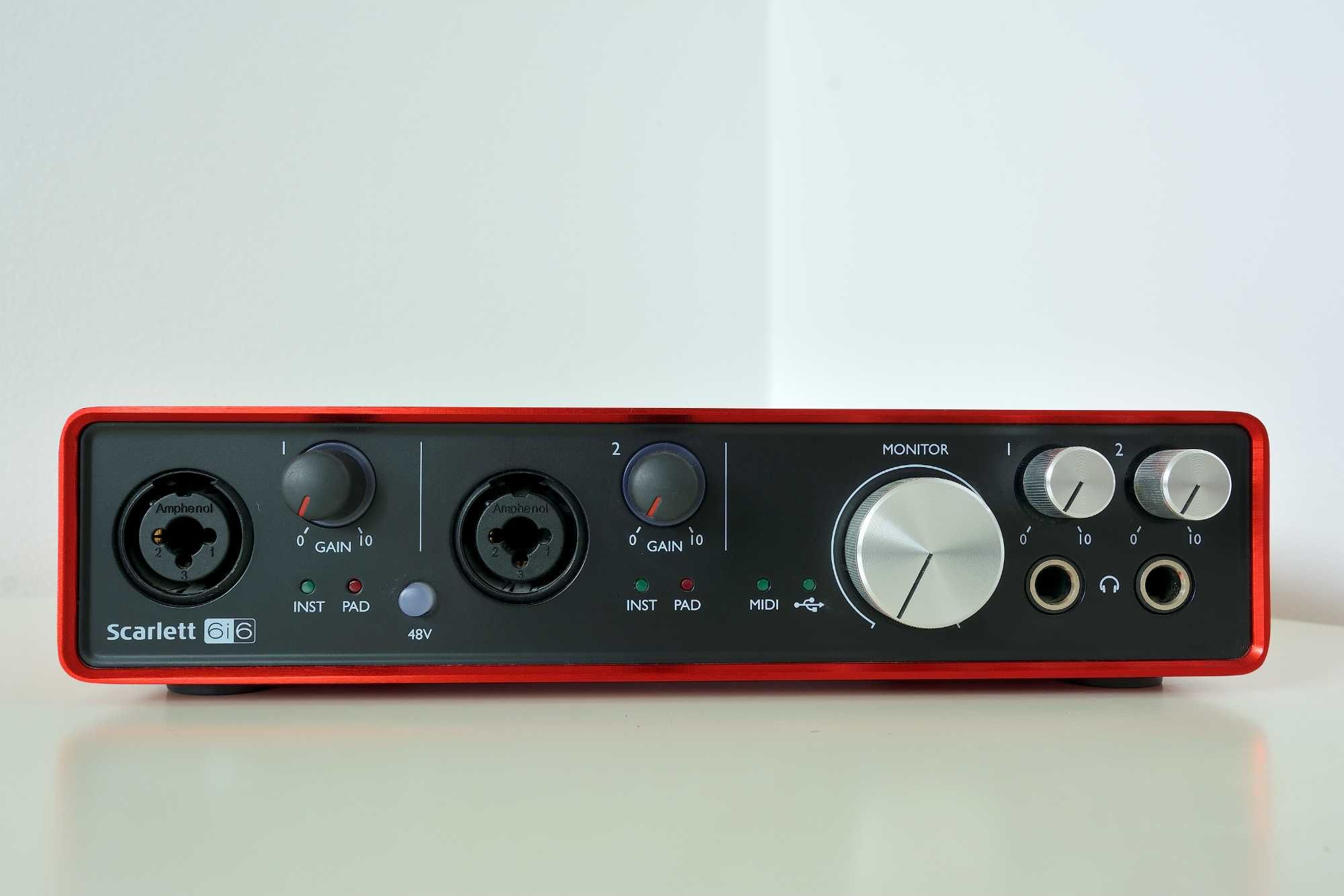 Interfejs Focusrite Scarlett 6i6 2-Gen