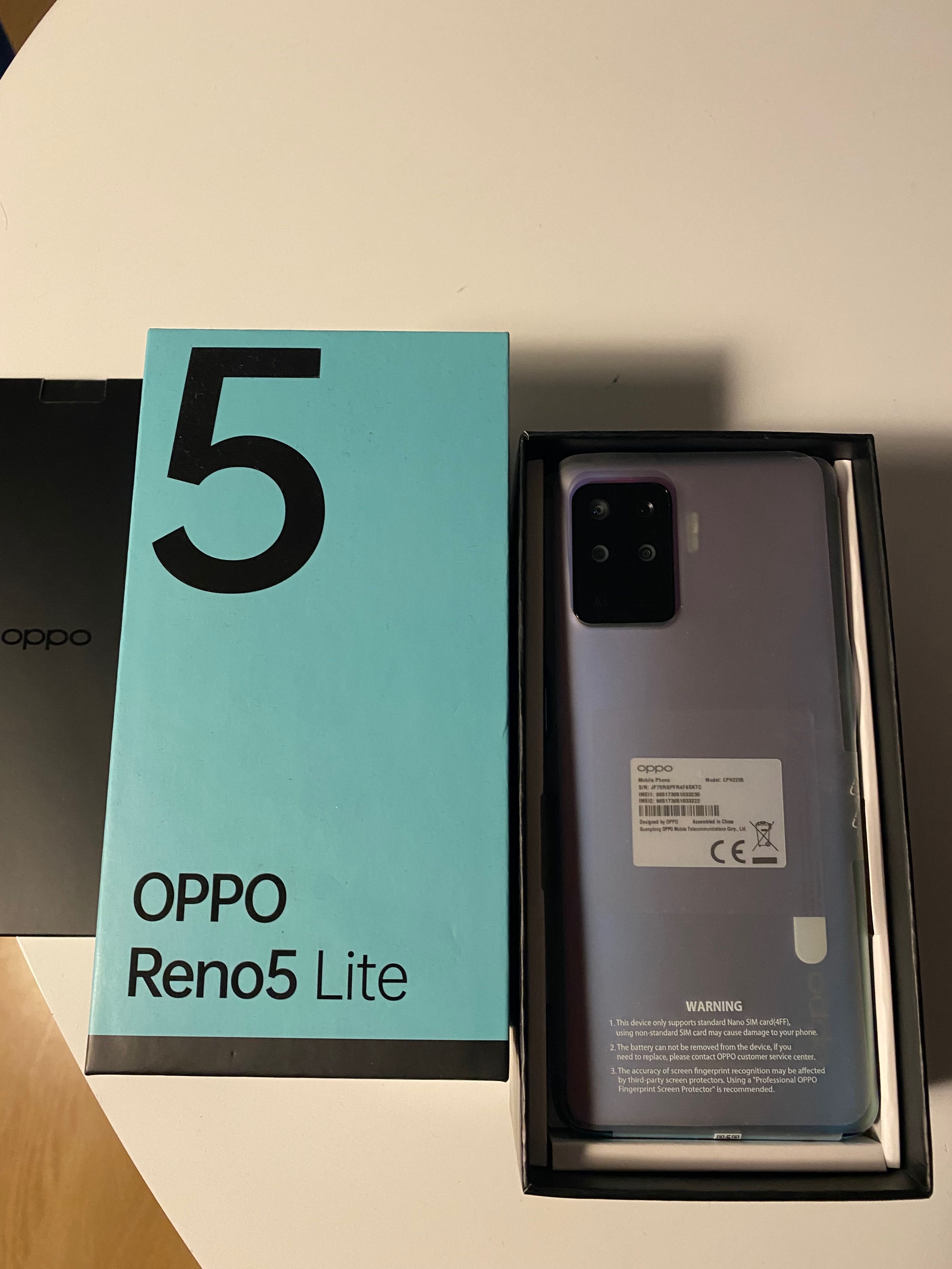 OPPO Reno5 Lite 128GB DS Niebieski