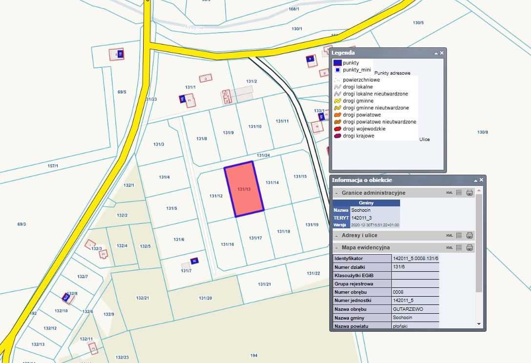 Działka budowlano-rekreacyjna 1500m2 w okolicy rzeki i lasu, Gutarzewo