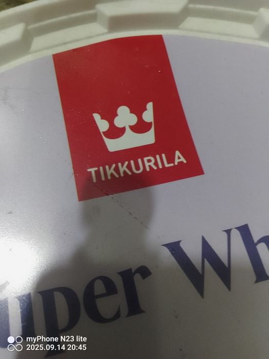 Tikkurila biała farba lateksowa 20L
