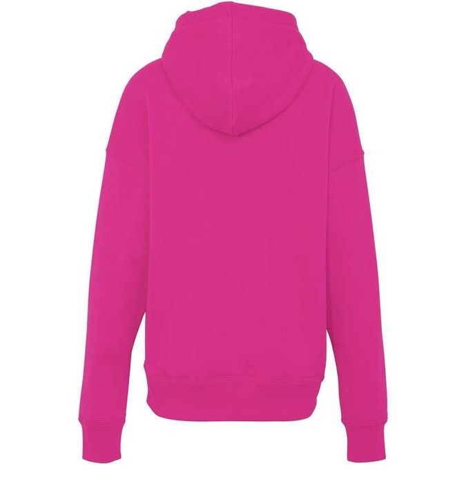 Худі Isabel Marant Étoile Mansel flocked-logo hoodie Neon Pink