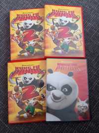 Filmy Kung Fu Panda 4 szt. Stan Idealny