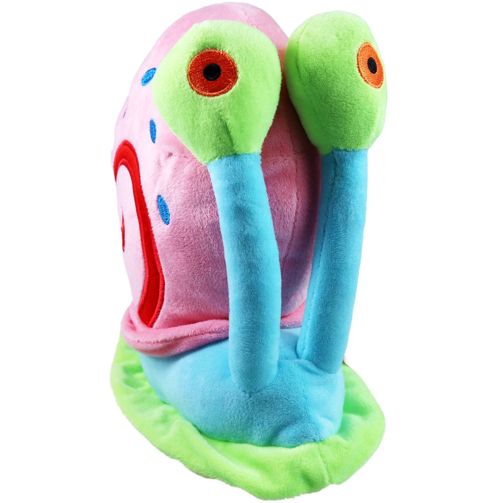 Duży Pluszowy Ślimak Gacek 24cm Maskotka Przytulanka Spongebob Garry