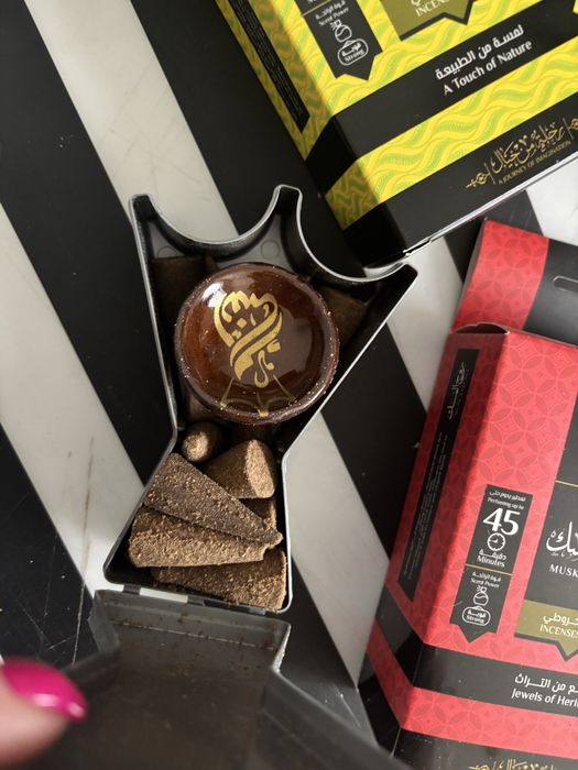 Egipskie kadzidelka stozki z podstawka