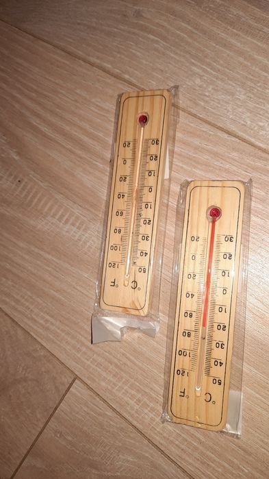 Termometr drewniany wewnętrzny
