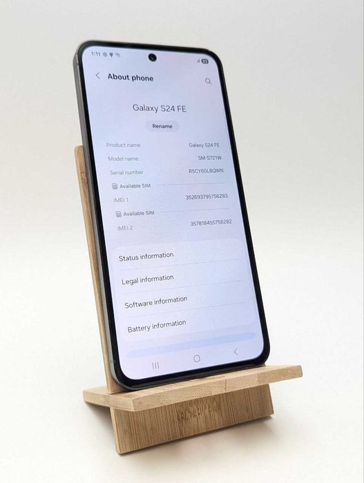 Samsung Galaxy S24 FE 128GB Czarny