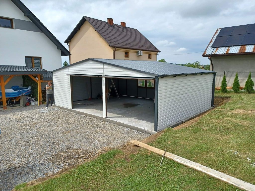 LHSTAL garaże blaszane 3x5 6x5 6x6 PRODUCENT