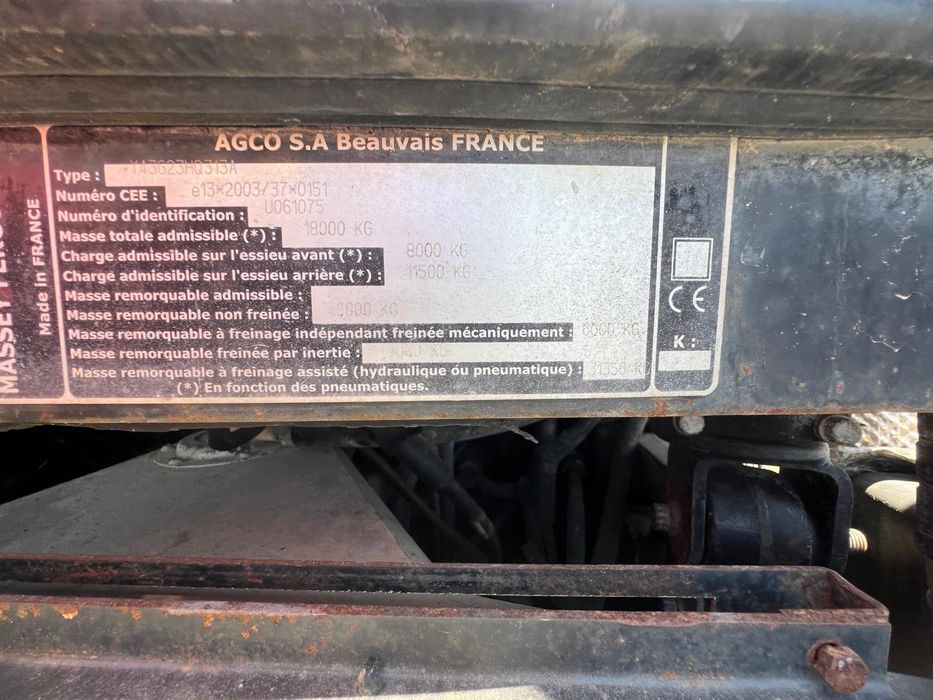Trator massey ferguson 8690: 370 cavalos