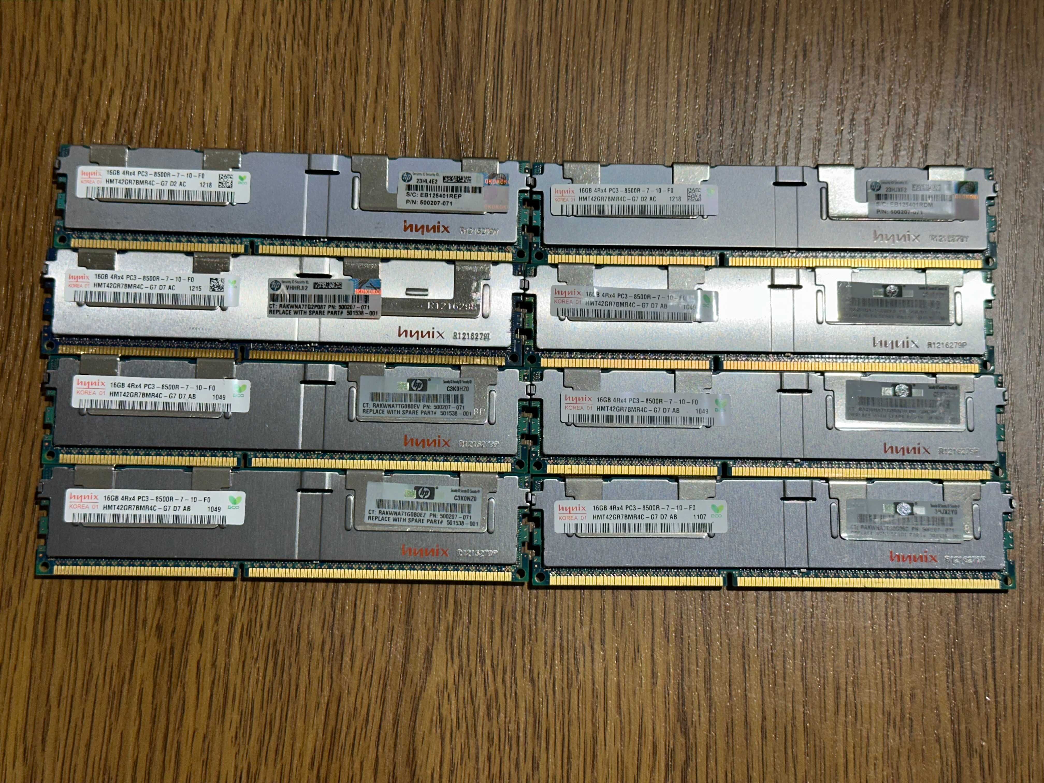 Серверная оперативная память DDR3 16Gb 1333- 10600R ECC REG