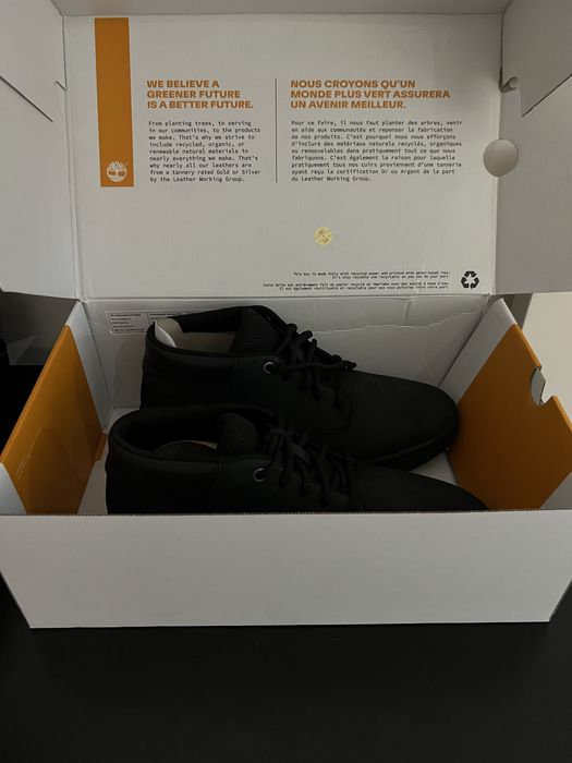 Timberland seneca bay mid lace sneaker black tamanho 41