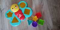 Fisher-Price, Motylek + pudełko  sorter kształtów, zabawka edukacyjna