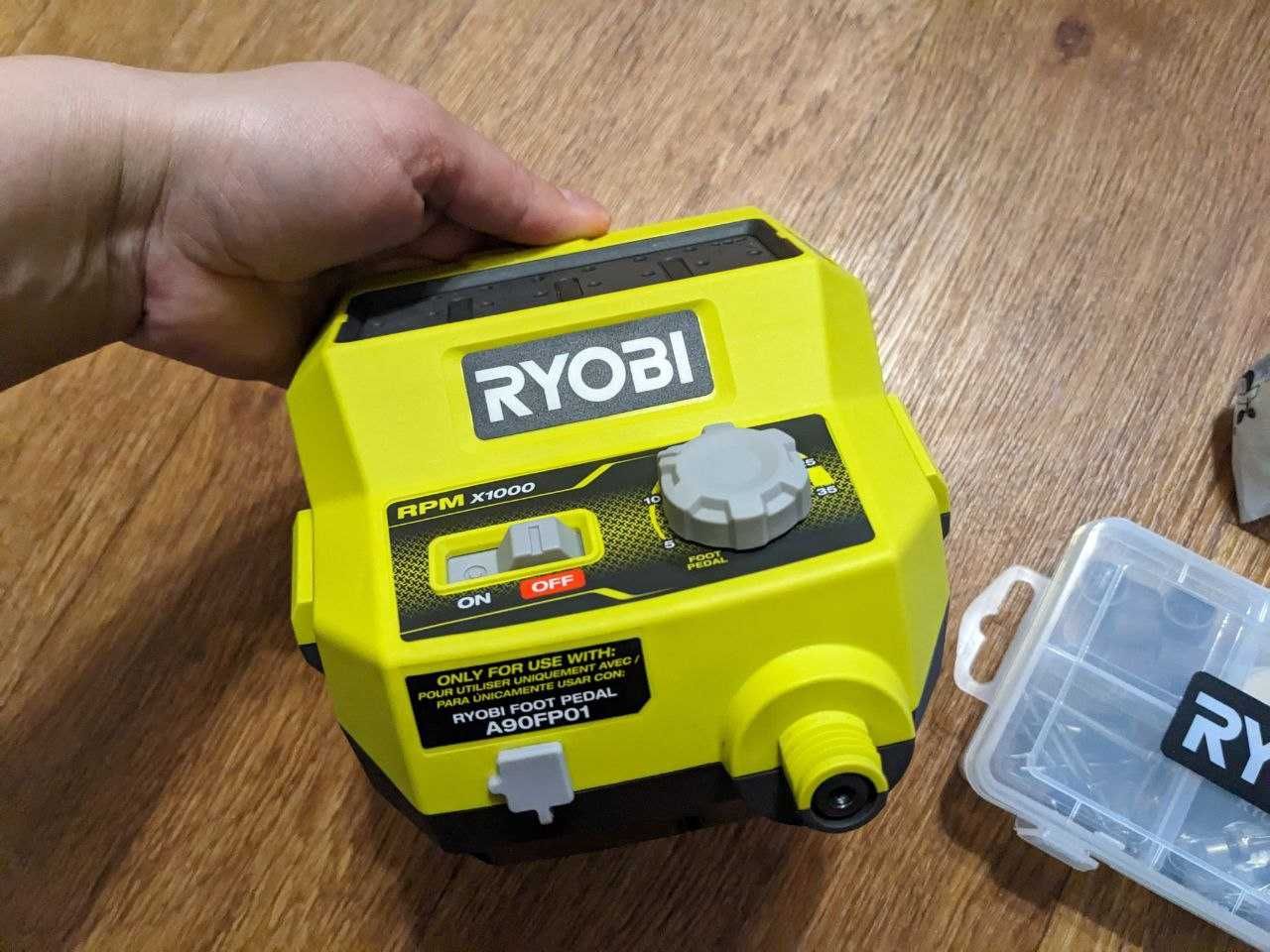 Аккумуляторный гравер Ryobi ONE+ PCL480B 18V бормашина