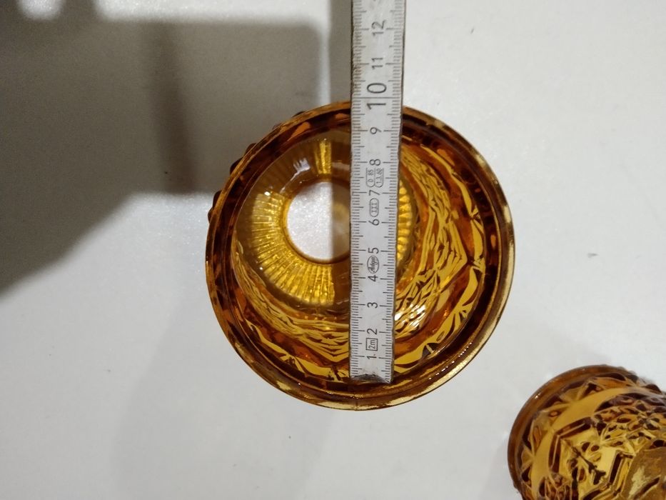 Klosz miodowy lampa PRL