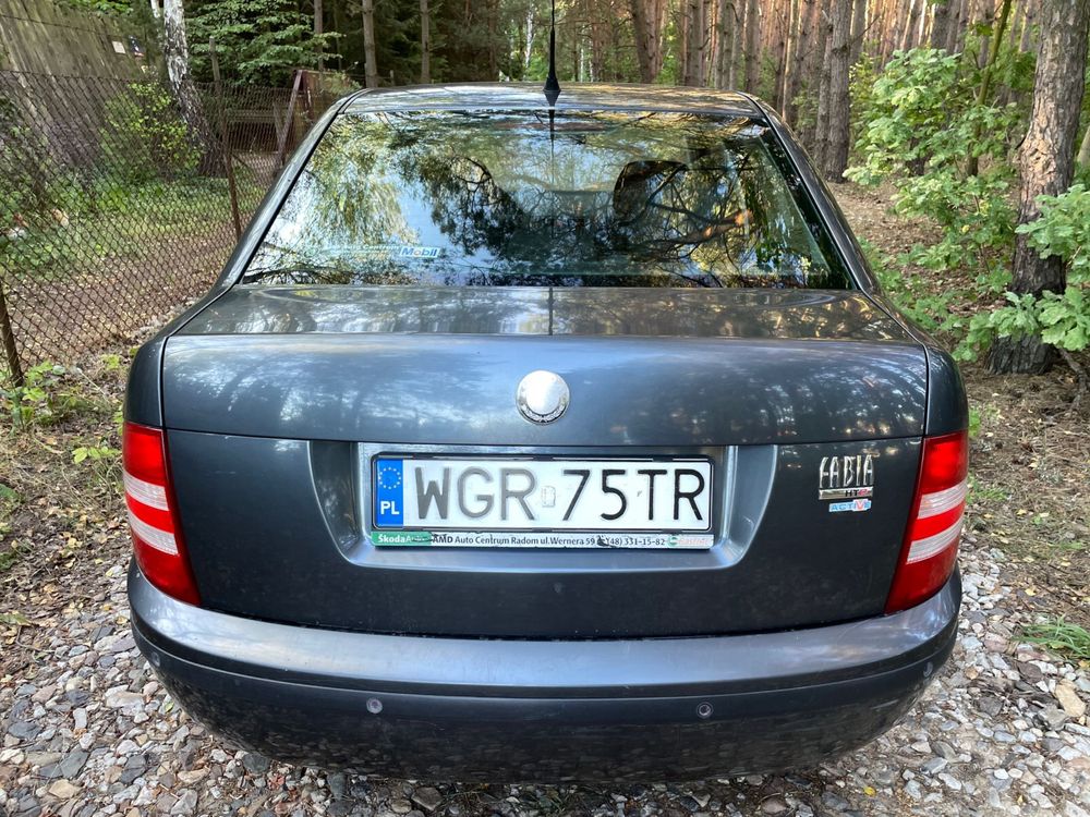 Skoda Fabia Sedan 1.2 Benzyna