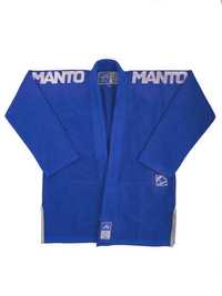 Gi Kimono do BJJ Manto X3 niebieskie A1L 170-180 cm, 60-70 kg