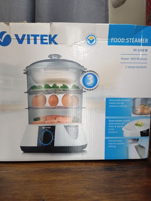 Пароварка триярусна Vitek