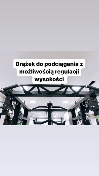 Wielofunkcyjny atlas XF405, 3 stosy 360kg, suwnica smitha, DOSTĘPNY