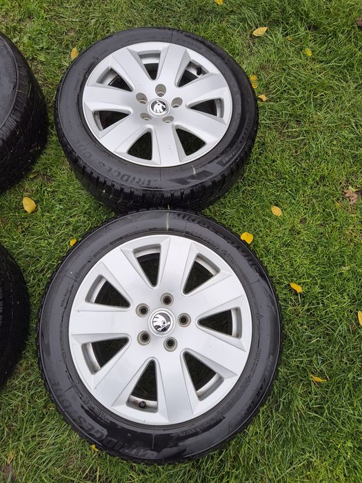 Alufelgi 16 5x112 opony zimowe 205 55 r16